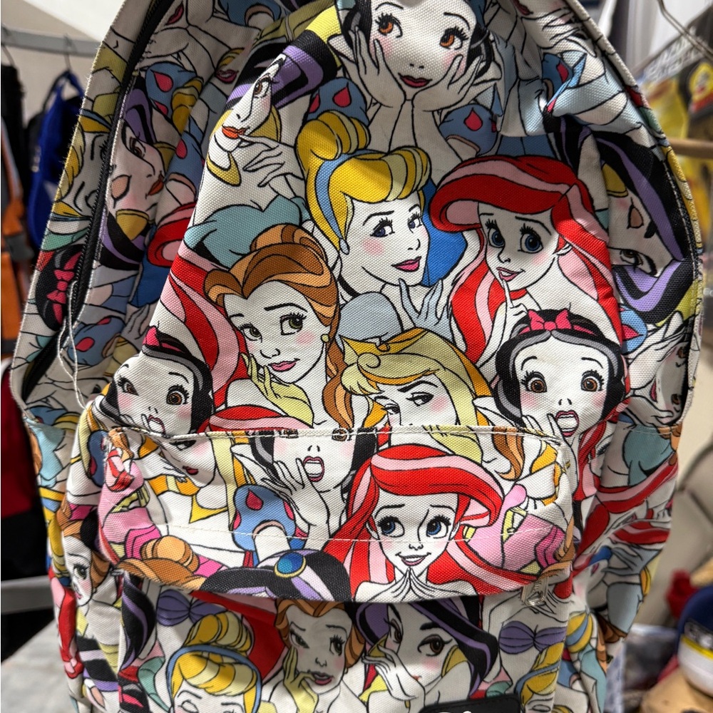 Disney Princess Print Backpack